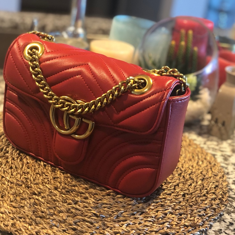 GG Marmont 2.0 Mini Matelasse Shoulder Bag